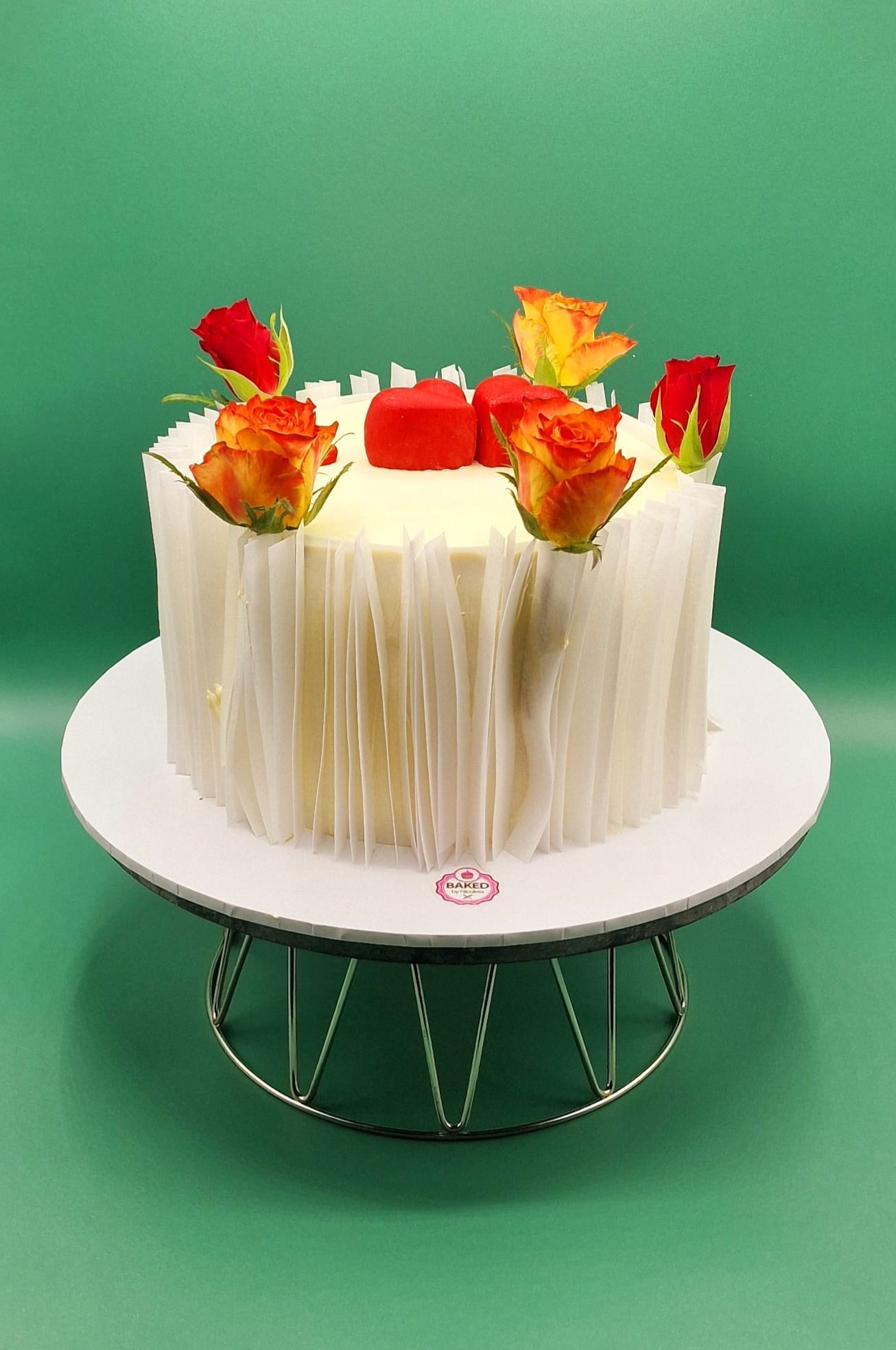 Bespoke custom celebration cake for Ladies & Elegance handcrafted by Nicoleta